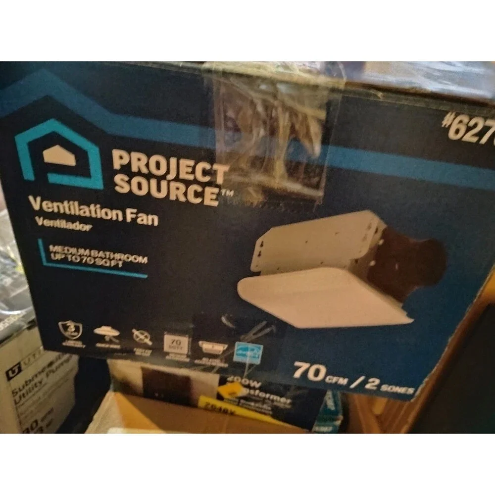 Project Source Ventilator Fan 70 CFM 2 Sones